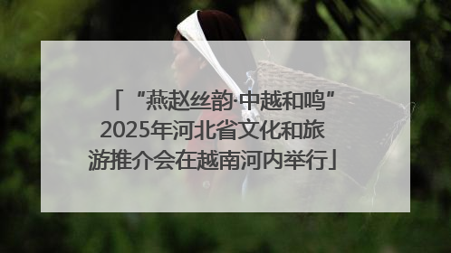 “燕赵丝韵·中越和鸣”2025年河北省文化和旅游推介会在越南河内举行
